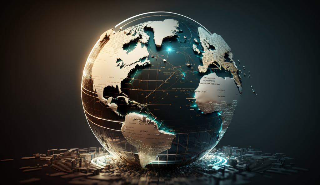 La globalización se refiere al proceso de interconexión entre países, culturas y economías en todo el mundo.